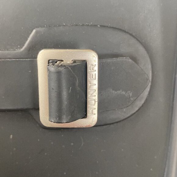 Hunter Navy Matt Tall Rain Boots Navy- wore one times, mint condition - Picture 8 of 16